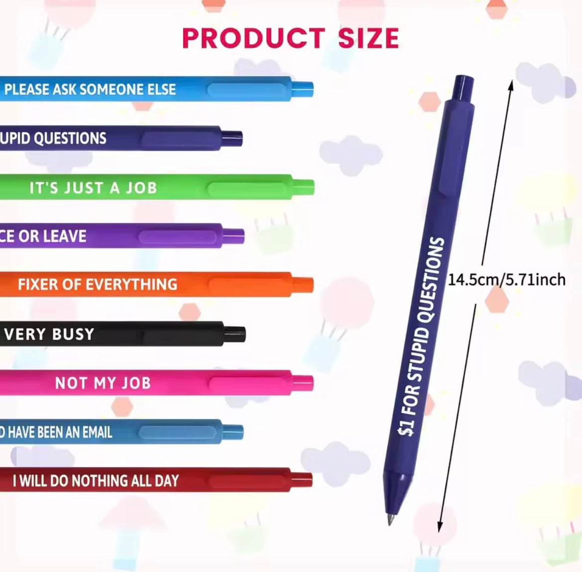 Funny Sarcastic Pens