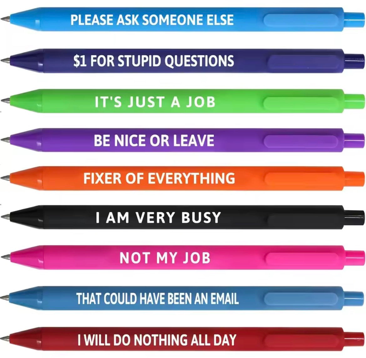 Funny Sarcastic Pens